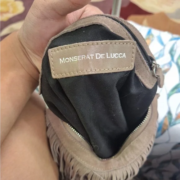 Monserat De Lucca Fringe Bag in taupe - Picture 9 of 11
